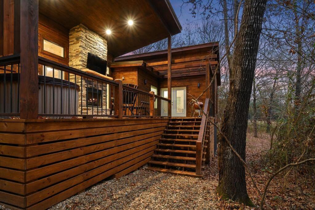 Diamond Cabin W/ Jet Shower & Secluded Back Deck! Broken Bow Eksteriør bilde